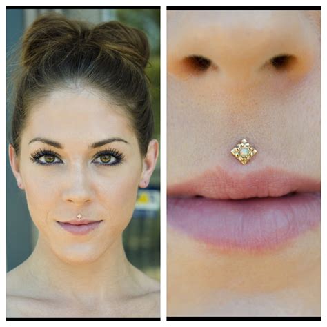 philtrum jewelry